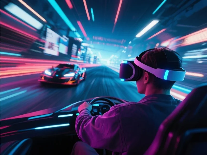 VR极速赛车体验